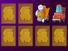لعبة Cartoon Trucks Memory على الانترنت