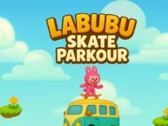 لعبة Labubu Skate Parkour على الانترنت