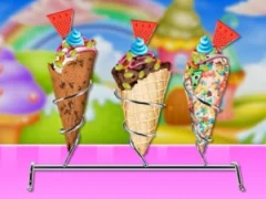 لعبة Homemade Ice Cream Cooking على الانترنت