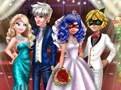 لعبة Ladybug Wedding Royal Guests على الانترنت