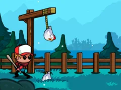 لعبة Kick the Chicken على الانترنت