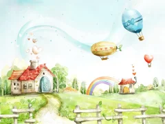 لعبة Cartoon Dreaming Scences على الانترنت