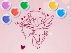 لعبة Bubble Shooter Valentine على الانترنت