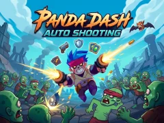 لعبة Panda Dash Auto Shooting على الانترنت