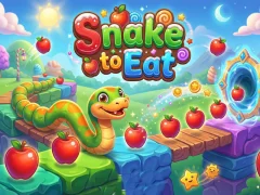 لعبة Snake to Eat على الانترنت