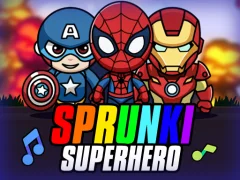 لعبة Sprunki SuperHero على الانترنت