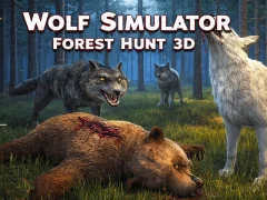 لعبة Wolf Simulator Forest Hunt 3D على الانترنت