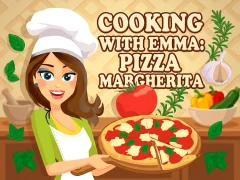 لعبة Cooking with Emma Pizza Margherita على الانترنت