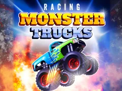 لعبة Racing Monster Trucks على الانترنت