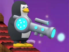 لعبة Penguin vs Snowmen على الانترنت