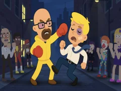 لعبة Drunken Fighter على الانترنت