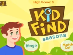 لعبة Kid Find Seasons على الانترنت