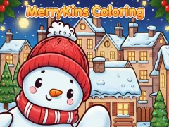 لعبة MerryKins Coloring على الانترنت