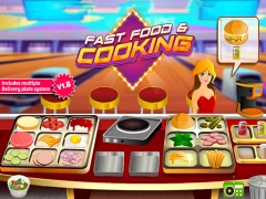 لعبة Fast Food & Cooking على الانترنت