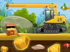 لعبة Gold Truck Crane على الانترنت
