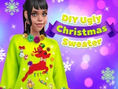 لعبة DIY Ugly Christmas Sweater على الانترنت