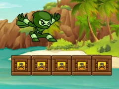 لعبة Green Ninja Run على الانترنت