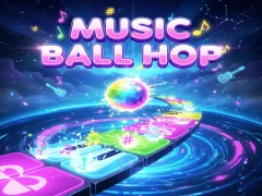 لعبة Music Ball Hop على الانترنت
