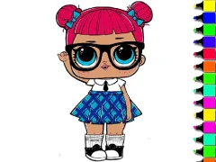 لعبة Easy Kids Coloring Lol على الانترنت
