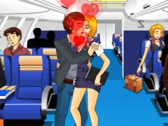 لعبة Air Hostess Kissing على الانترنت