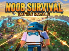 لعبة Noob Survival: Battle Royale على الانترنت