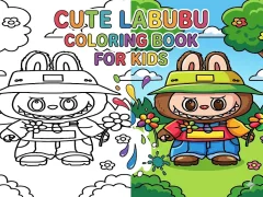لعبة Cute Labubu Coloring Book for Kids على الانترنت