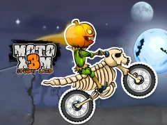 لعبة Moto X3M Spooky Land على الانترنت
