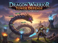 لعبة Dragon Warrior Tower Defense على الانترنت