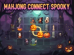 لعبة Mahjong Connect Spooky على الانترنت