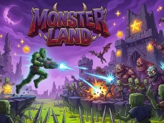 لعبة Monster Land على الانترنت