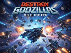 لعبة Destroy Godzillas: 3D Shooter على الانترنت