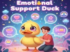 لعبة Emotional Support Duck على الانترنت