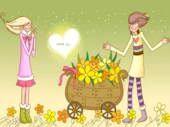 لعبة Love Couple Slide على الانترنت