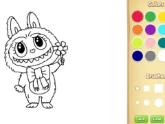 لعبة Labubu Doll Coloring Book for Kids على الانترنت