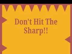لعبة Don't Hit The Sharp على الانترنت