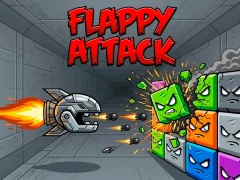 لعبة Flappy Attack على الانترنت