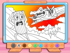 لعبة Coloring Book: Bombardino Crocodilo على الانترنت