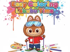 لعبة Easy Coloring Labubu Time على الانترنت