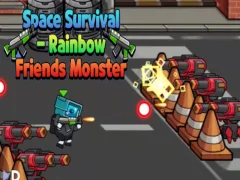 لعبة Space Survival - Rainbow Friends Monster على الانترنت