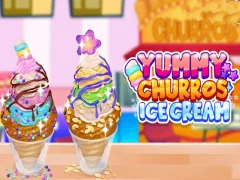 لعبة Yummy Churros Ice Cream على الانترنت