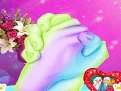 لعبة Couple Hand Casting على الانترنت