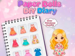 لعبة Paper Dolls DIY Diary على الانترنت