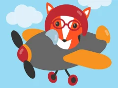 لعبة Cute Planes Coloring على الانترنت