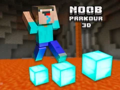 لعبة Noob Parkour 3D على الانترنت