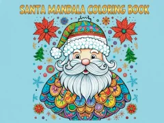 لعبة Santa Mandala Coloring Pages على الانترنت
