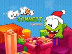 لعبة Om Nom Connect Christmas على الانترنت