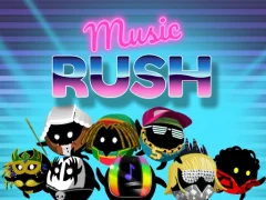 لعبة Music Rush على الانترنت