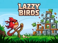 لعبة Lazzy Birds على الانترنت