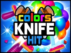 لعبة Knife Hit Colors على الانترنت