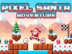 لعبة Pixel Santa Adventure على الانترنت
